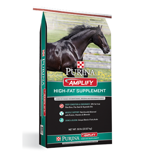 Purina Amplify HighFat Horse Supplement