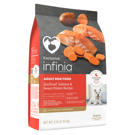Infinia ZenFood Salmon & Sweet Potato Recipe Dog Food