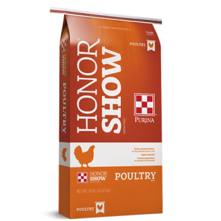 Purina Honor Show Chow Poultry Grow-Fin AMP .0125 Pellet